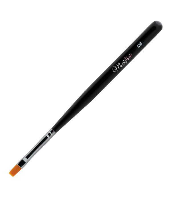 M6 Gele Pensel Firkantet