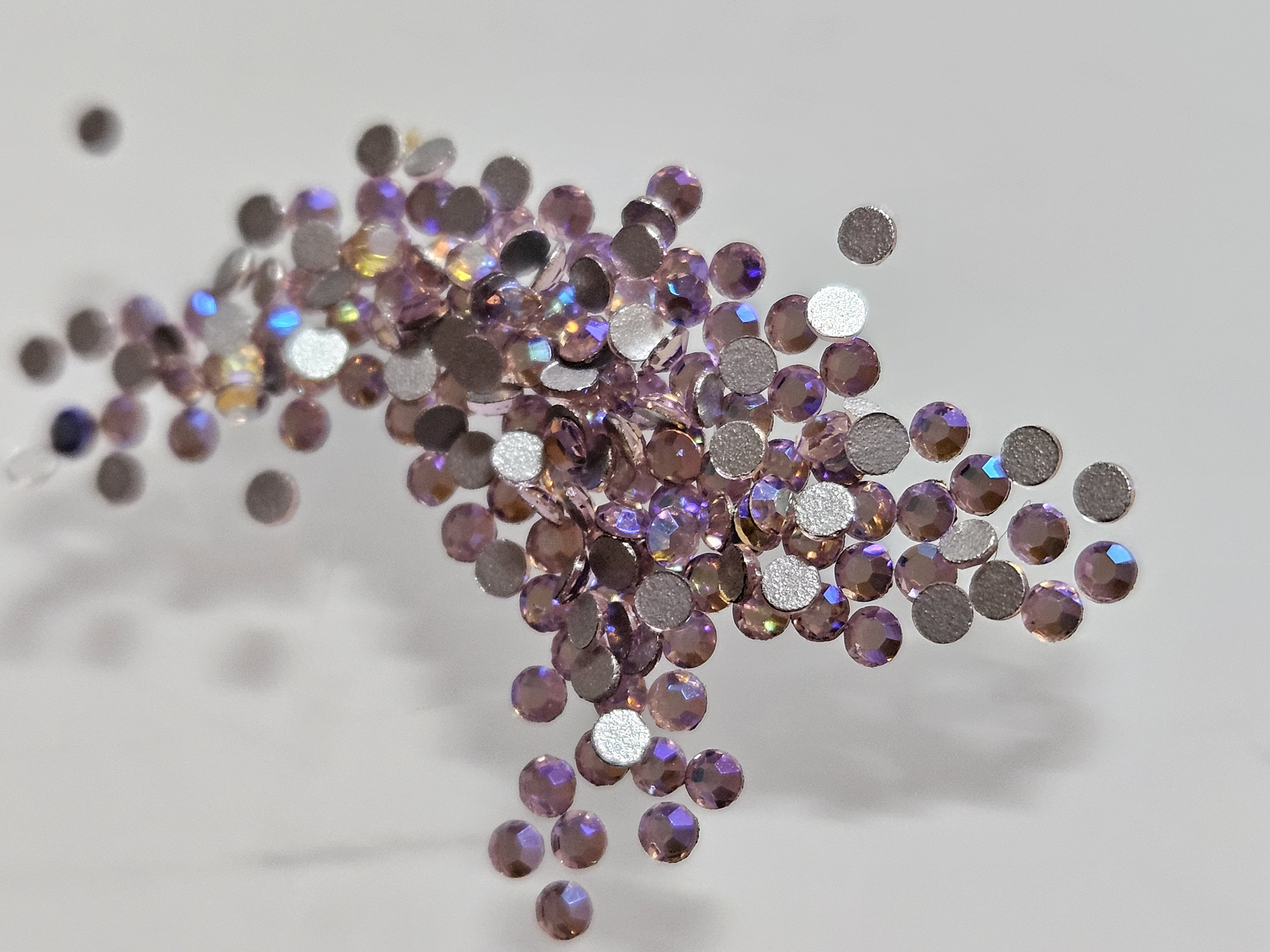 MN Galaxy Rhinestone Rose AB (100stk)