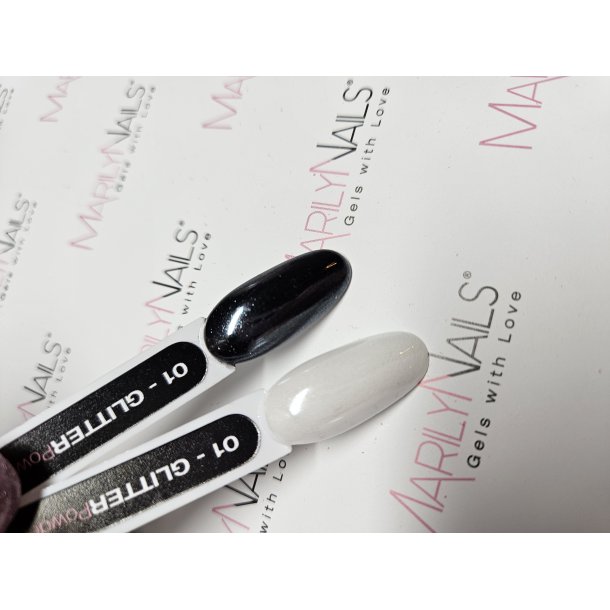 Hvid Pearl Chrome #1