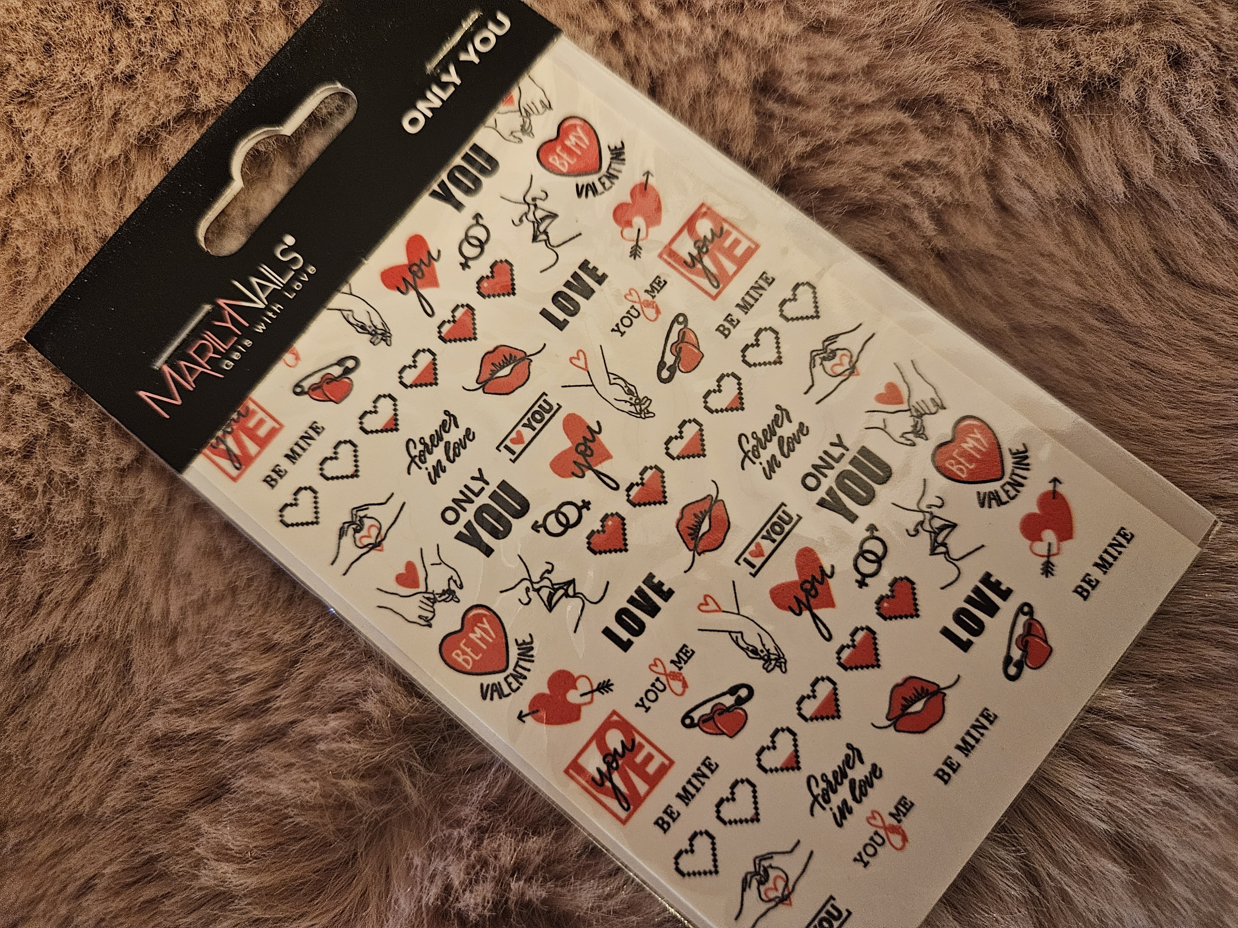 Water Decall "Only You"