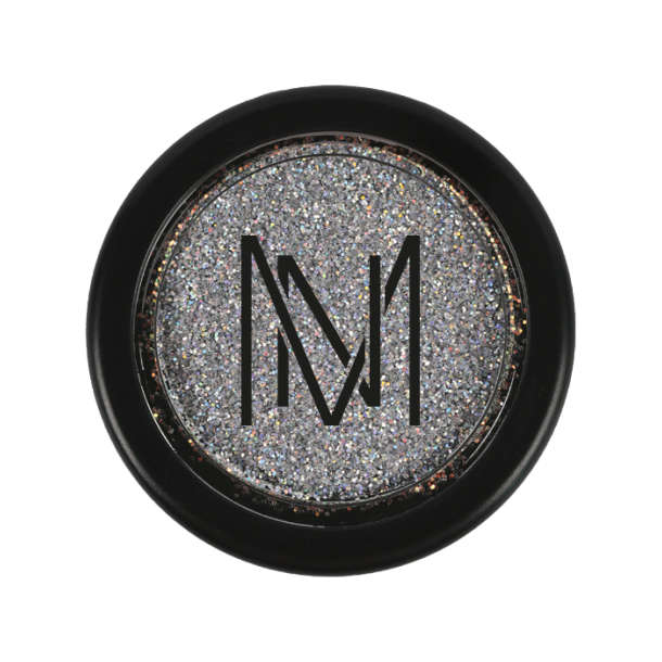 MN Glitter Powder 4- Holo Silver