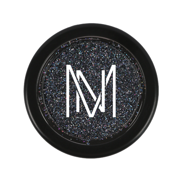 MN Glitter Powder 6- Holo Black 