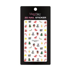 3D Julestickers MN-09