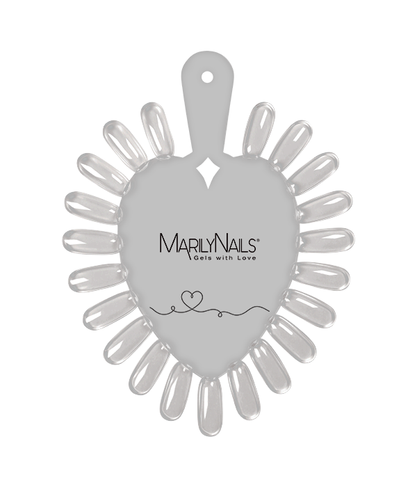 Farvering hjerte Clear, Colorpops 10stk