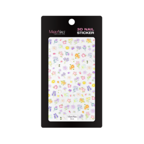 3D klistermrker sm blomster MN05