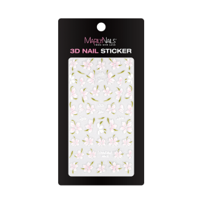 3D Klisterm�rker blomster MN-12