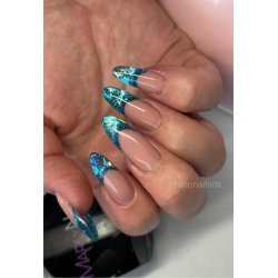 MN Foilflakes holo Blue