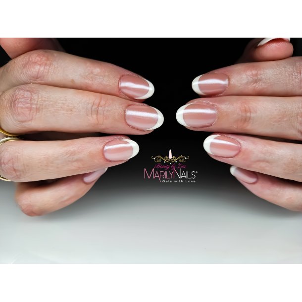 Hvid Pearl Chrome #1